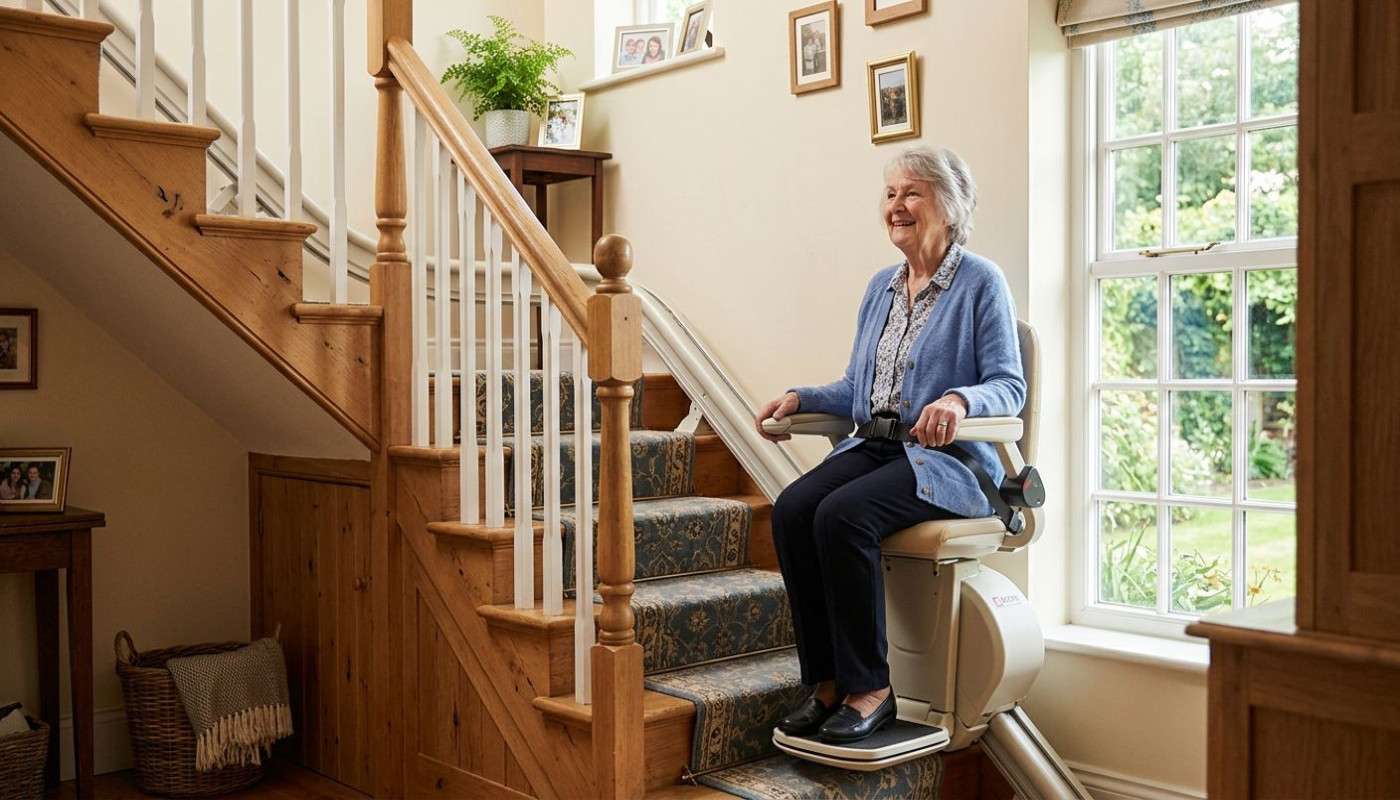 Comment un monte-escalier améliore-t-il l'accessibilité chez soi ?